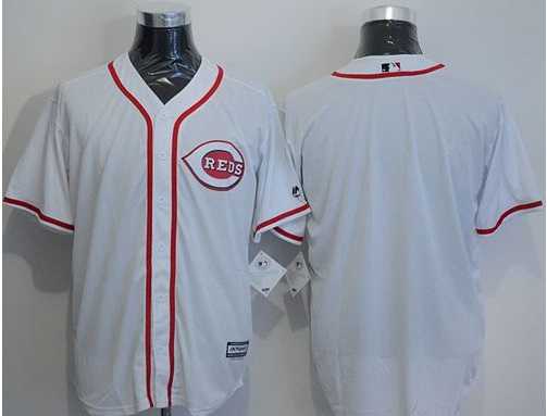 Cincinnati Reds Blank White New Cool Base Stitched Baseball Jersey,We sell and wholesale Cincinnati Reds Blank White New Cool Base Stitched Baseball Jersey on line form chian!